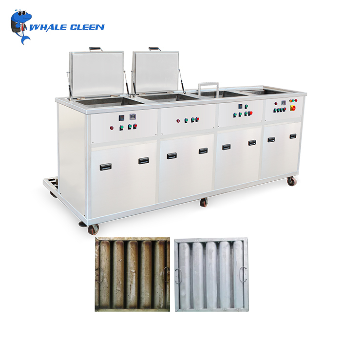 5 Tanks Industrial Ultrasonic Cleaning Machine Customizable For Heavy Duty Cleaning