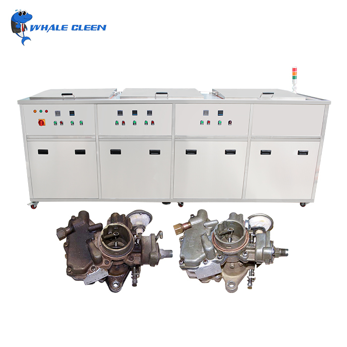 5 Tanks Industrial Ultrasonic Cleaning Machine Customizable For Heavy Duty Cleaning