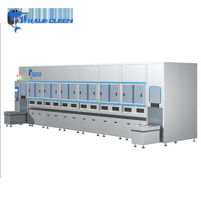 Volle automatische ladende entladende Portultraschallreiniger-Parallelgreifer-multi Funktion