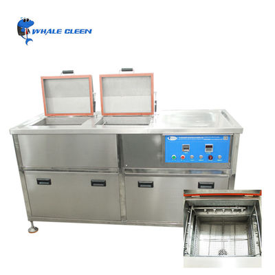 0–2400 W industrielle Ultraschall-Reinigungsmaschine, 175 l, 28 kHz/40 kHz, Zwei-Tank-Reiniger