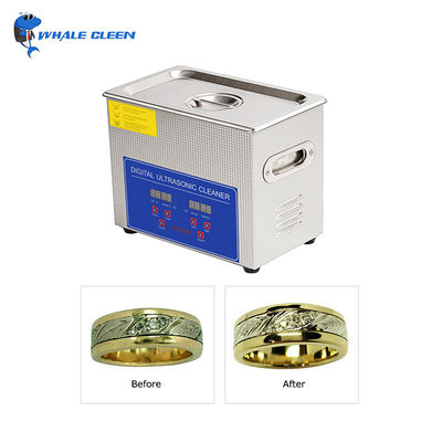 Professioneller 250W Ultraschallschmuckreiniger mit verstellbarer Schallwellenfrequenz 3.2L Größe 26.5x16.5x22cm