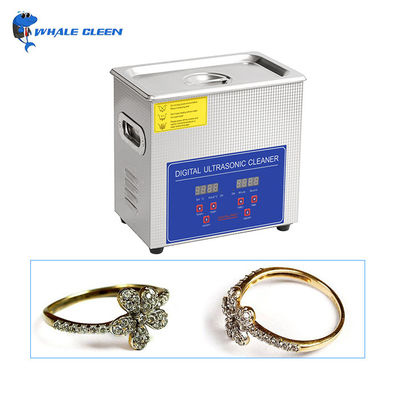 Professioneller 250W Ultraschallschmuckreiniger mit verstellbarem Ton 3,2L Schallreiniger für Schmuck