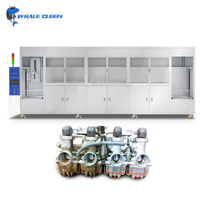 Muti-Tank Industrielle Ultraschallreiniger Automatischer Vakuum Ultraschallteile Reiniger Hersteller