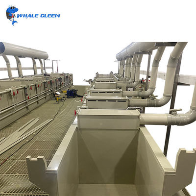 Industrielles Anodisierungs-System mit Abwasserrecycling und Härtebehandlung für die Automobilindustrie