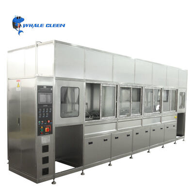 Viertank 360L industrielles Ultraschallwasch- und Trocknersystem zur Entfettung und Präzisionsreinigung von Teilen