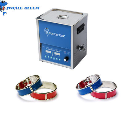 Energie der einphasig-Ultraschallschmuck-Reinigungsmaschinen-40khz 100W justierbar